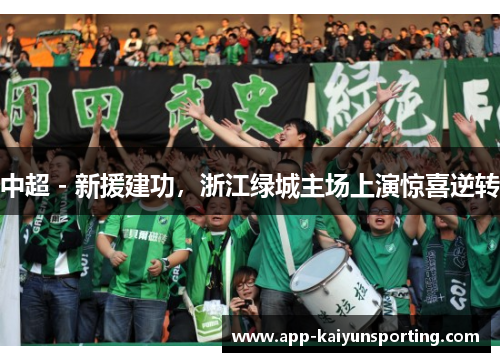 中超 - 新援建功，浙江绿城主场上演惊喜逆转